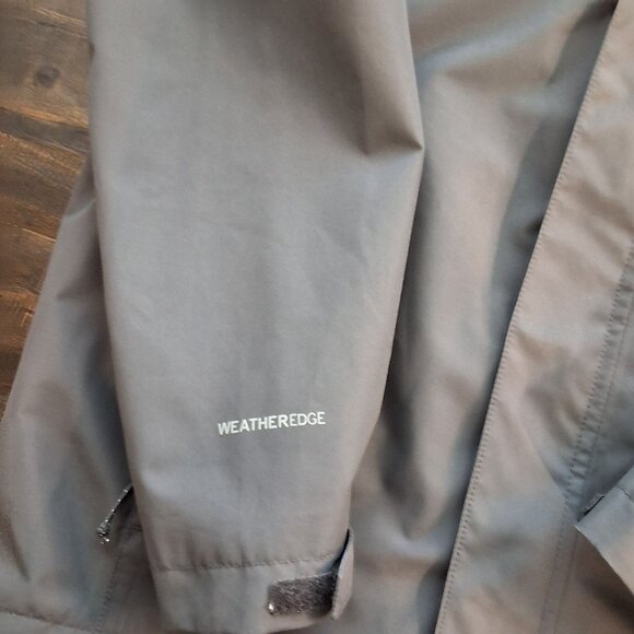 Eddie Bauer Mens Weatheredge Rainfoil Jacket Hooded Stormrepel DWR Midweight Dar - Picture 6 of 9